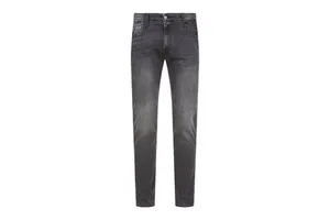 Men's Custom Made Mid Waist Denim Jeans Solid Woven Eco-Friendly Breathable Casual Straight Plus Size Outdoor Fashion Wholesale