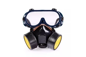 Half Face Mask With Double Cartridges Customize Logo Reusable and Washable Industrial Protection Respiratory