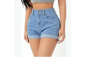 Denim Shorts New Womens Denim Shorts Summer New Style High Waist Jeans Shorts in Low Price