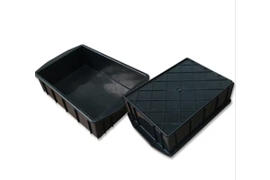 300*205*90mm Economical Black Durable Box/Clean Room Anti Static ESD Safe Boxes/Antistatic Storager