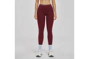 SPARK Women Contrast Color Quick-drying High Waist Slim Tights Pants Butt Lifting Yoga Leggings Gym Fitness Running Leggings