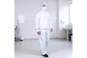 Non Woven PP Microporous Disposable Medical CE Certified Acidproof Anti-Static Dust-Proof EN Standard 99% Filtration Heavy