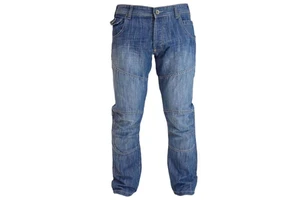 Men's Tapered Fit Denim Pants Comfortable Stretch Casual Clothing