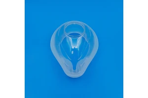 OEM Manufacturer Custom Silicone Face Breathing CPAP Mask Disposable Medical Silicone Plastic Anesthesia Mask