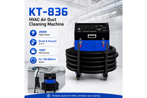KT-836 Air Vent Cleaning Equipment for Office Building Hotel and Factory HVAC Maintenance