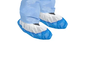 Cpe Shoe Cover Elastic Shoe Covers Protective Medical Cpe Safety Shoes Covers OEM