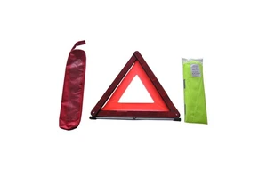 Safety Kits High Visible CE Safety Vest and Warning Triangle for Car