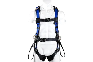 ANSI European Standard Five-Point Full-Body Double Hook Security Belt High-Altitude Work Rescue Fall Protection Durable Safety