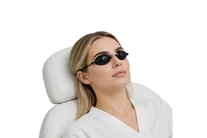 Laser Eye Protection Mask Beauty Patient 450nm Blue Laser Safety Flexible Plastic Sunshine Tanning UV Protection Repeated Use