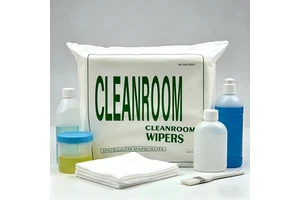 4x4 Inch Anti-Static Lint Free Wipes 1200pcs Electronic Industrial Disposable Cleanroom Wipes