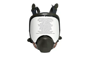 Reusable and Washable Chemical Resistant Full Face Organic Vapor Respirator Mask OEM, Large Size 6900