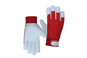 Premium Quality Synthetic Leather Amara Mechanic Gloves Industrial Safety Personal Protective Durability Gardening Gloves