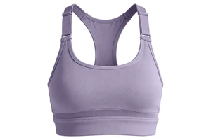 Women's Lightweight Medium Support Breathable Four-Way Stretch Yoga Sports Bra Crisscross Straps Removable Pads Front Buttery