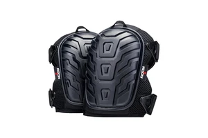 Professional Gel Knee Pads Soft Foam Gel Cushion Heavy Duty Cap Reinforced Adjustable Straps Military-Grade Safety Gloves