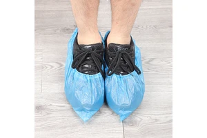 Disposable Safety Shoe Covers Thickened Waterproof Wear-Resistant Anti-Slip Design for Indoor Use for Students Computer