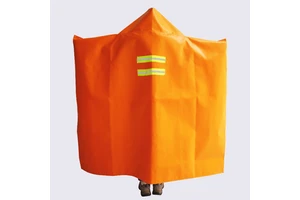 Factory Supply ISO Silicone Coated Welding Protection Safe 2M Fireproof Cloak for Home Safety