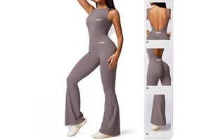 Women Customized One-Piece Yoga Jumpsuit Peach Lift Micro-Fitness Gym Activewear Yoga Shaping Sports Jumpsuit for Women