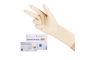 Disposable Examination Latex Gloves Medical Surgical Gloves Safety Protective Glove