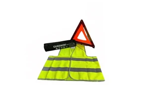 New Product Portable Safety Vest Warning Triangle Auto Safety Tool First Aid Bag Vehicle Assistance Roadside Car Emergency Kit