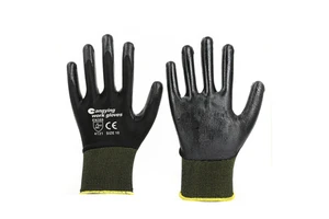 CY High Quality Advanced Nitrile Coated Work Protection Gloves Oil-Proof Wear-Resistant No Allergy Anti-static Safety Gloves