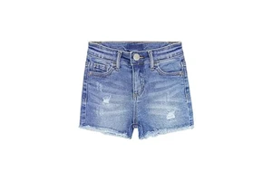 Fashionable Women's Mid Waist Breathable Denim Shorts Summer Casual Super Distressed Polyester/Cotton Customizable Denim Shorts
