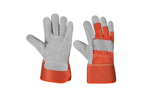 China Wholesale Dingguan DG213 Safety Work Welding Gloves Cowhide Leather Comfortable Fire Resistant Anti-Slip Anti-Static
