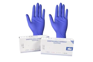 New Multicolor Heavy Duty Disposable Touch Screen Nitrile Gloves