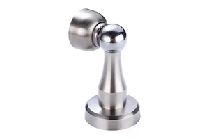 Stainless Steel Strong Magnetic Door Stopper For Wooden Doors Hotel Use-Leshengle