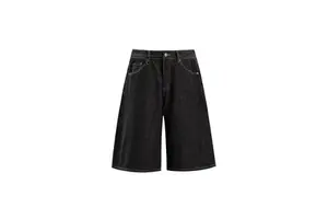 High Quality Denim Shorts Men 100% Cotton Jorts Custom logo Design Selvedge Denim Shorts for Men
