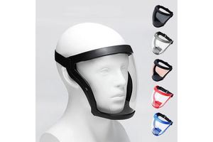 Anti-fog Transparent Full Face Shield Splash-proof WindProof Mask Safety Glasses Protection Eye Face Mask with Filters
