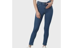 Women's Wide Leg Jeans Loose Jeans Casual Wide Leg Pants Woman High Waist Loose Straight Denim Pants