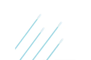 Manufacturer Lint Free Disposable Industrial Cleanroom Foam Tips Swabs With ESD