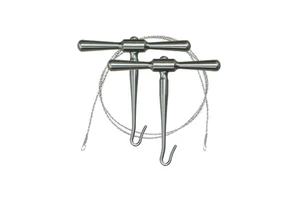Premium Gigli Saw Wire Set With Handles Stainless Steel Orthopedic Surgical Bone Cutting Reusable Trauma Medical Tools CE ISO