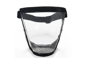 Made in China Dust and Water Resistant Protective Face Mask Transparent Protective Mask Transparent Facial protection Mask