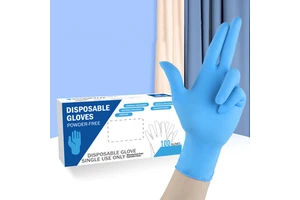 Chemical Resistant Nitrile Gloves Anti-Cut Heavy Duty Gloves Nitrile Medical Glove Disposable
