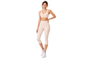 Cross-border Bare-Fit Breathable Solid Sports Bra Set High-Intensity Running Fitness One-Shoulder Push-Up Shock-Absorbing Yoga