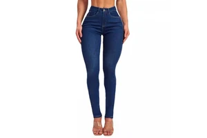 2026 New European & American Slim Fit Hip-Wrapped Skinny Jeans, Stretchy & Comfortable, High Waist Design, Custom OEM/ODM