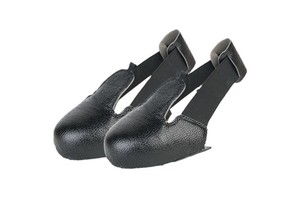 Anti-smashing Steel Toe Protective Cowhide Visitor Labor Protection Shoe Cover Han Tu Construction Industry