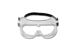 Dust and Impact Resistant Eye Protection Safety Goggles with Elastic Bands for Comfortable Wearing