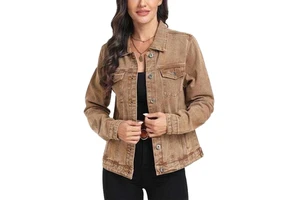 New Cheap Price Winter Premium Quality Women Denim Jacket Breathable Eco-Friendly Cotton Slim Fit Finished OEM Service Wholesale