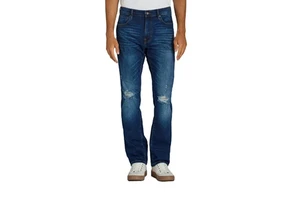 Best Selling Plus Size High Straight Casual Men's Denim Pants Premium Quality Breathable Anti-Wrinkle Washed Jeans Bangladesh
