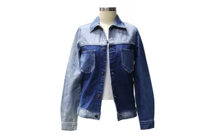 Oem Women's Denim Jean Jacket Women Casual Outwear Fall Jacket Denim Button up Coat Denim Jacket Made in Pakistan
