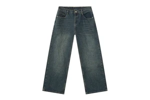 Hot Selling Men Jeans Pants Light Weight Plus Size Comfortable Jeans Men's Pants Straight Fit Jeans Men