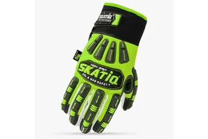 Custom Logo Heavy Duty Leather Work Safety Gloves Winter Protective Water Oilfield Tool TPR Impact Hand Gloves Tactical Mechanic