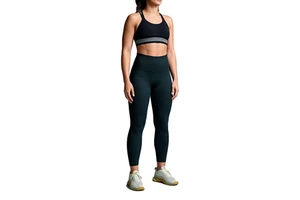 Womens High Waist Tummy Control Naked Feel Yoga Leggings 7 8 Length Stretch Workout Pants