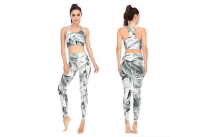 Wholesale Supplier Best Selling New Design Fashionable Women Yoga Set Solid Soft Lightweight Breathable Quick Dry Gym Wear 2