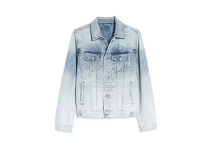 High Quality Men's Jeans Jackets 100% Cotton Breathable Waterproof High Street Style Wholesale Price
