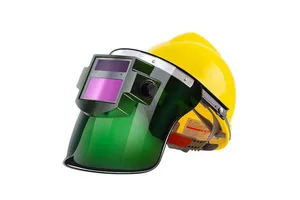 HBC New Design Industrial Engineering Full Face Protective Shield Mask Auto Darkening Welding Mask