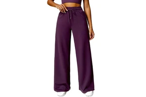 OEM 2024 New Arrival Women's Loose Oversize Training Yoga Pants Sports Jogging New Solid Color Cotton Sweatpants for Womens