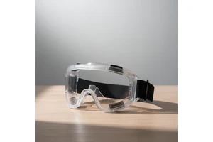 Safety PPE Elastic Band Anti-Fog Eye Protection Goggles Dust Splash Proof Safety Glasses for Sport Construction Working